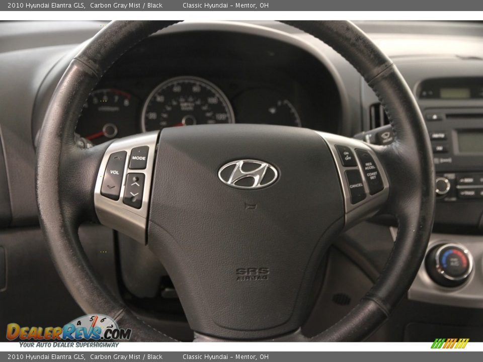 2010 Hyundai Elantra GLS Carbon Gray Mist / Black Photo #5