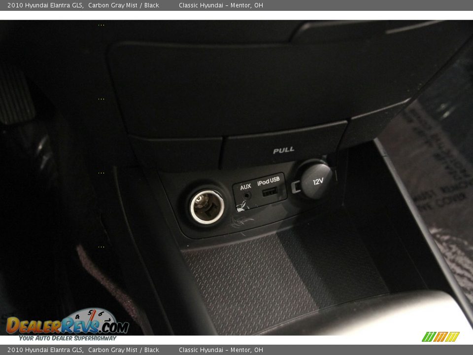 2010 Hyundai Elantra GLS Carbon Gray Mist / Black Photo #9