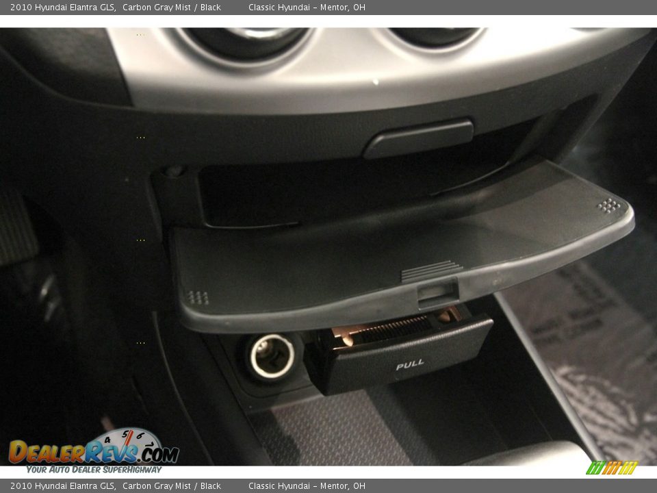 2010 Hyundai Elantra GLS Carbon Gray Mist / Black Photo #10