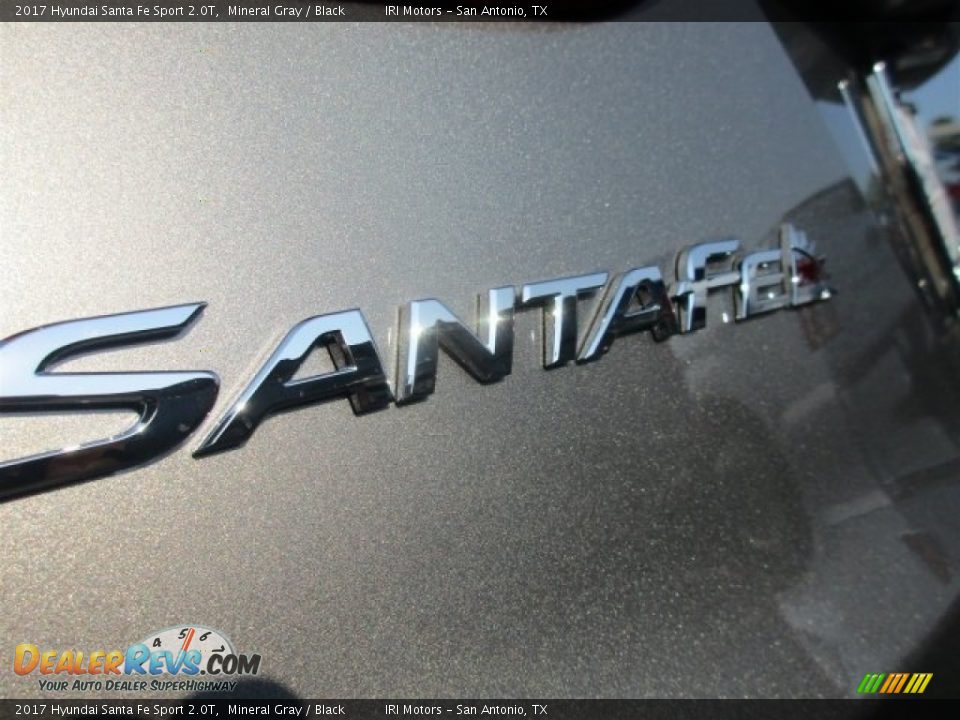 2017 Hyundai Santa Fe Sport 2.0T Mineral Gray / Black Photo #5