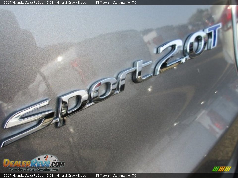 2017 Hyundai Santa Fe Sport 2.0T Mineral Gray / Black Photo #6