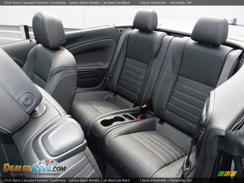 Rear Seat of 2016 Buick Cascada Premium Convertible Photo #12