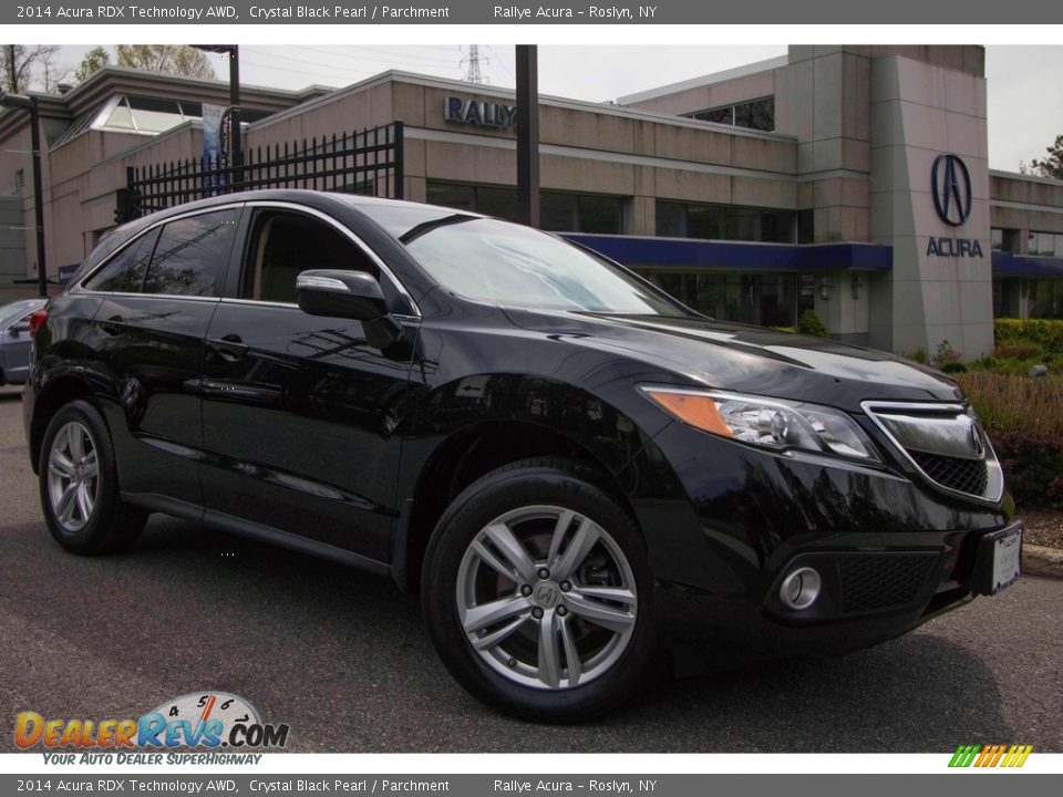 2014 Acura RDX Technology AWD Crystal Black Pearl / Parchment Photo #1