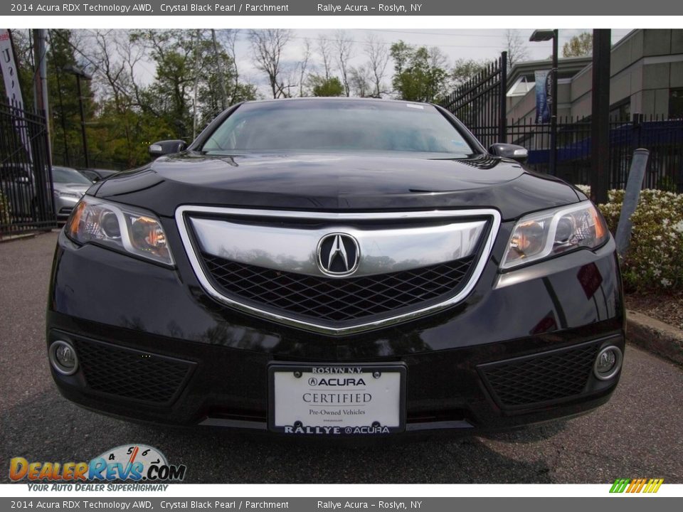 2014 Acura RDX Technology AWD Crystal Black Pearl / Parchment Photo #2