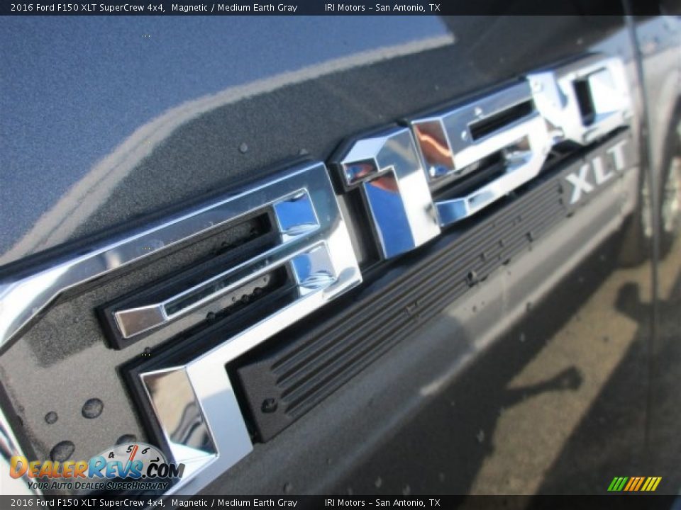 2016 Ford F150 XLT SuperCrew 4x4 Magnetic / Medium Earth Gray Photo #3