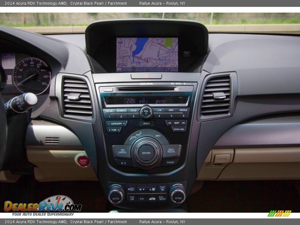 2014 Acura RDX Technology AWD Crystal Black Pearl / Parchment Photo #13