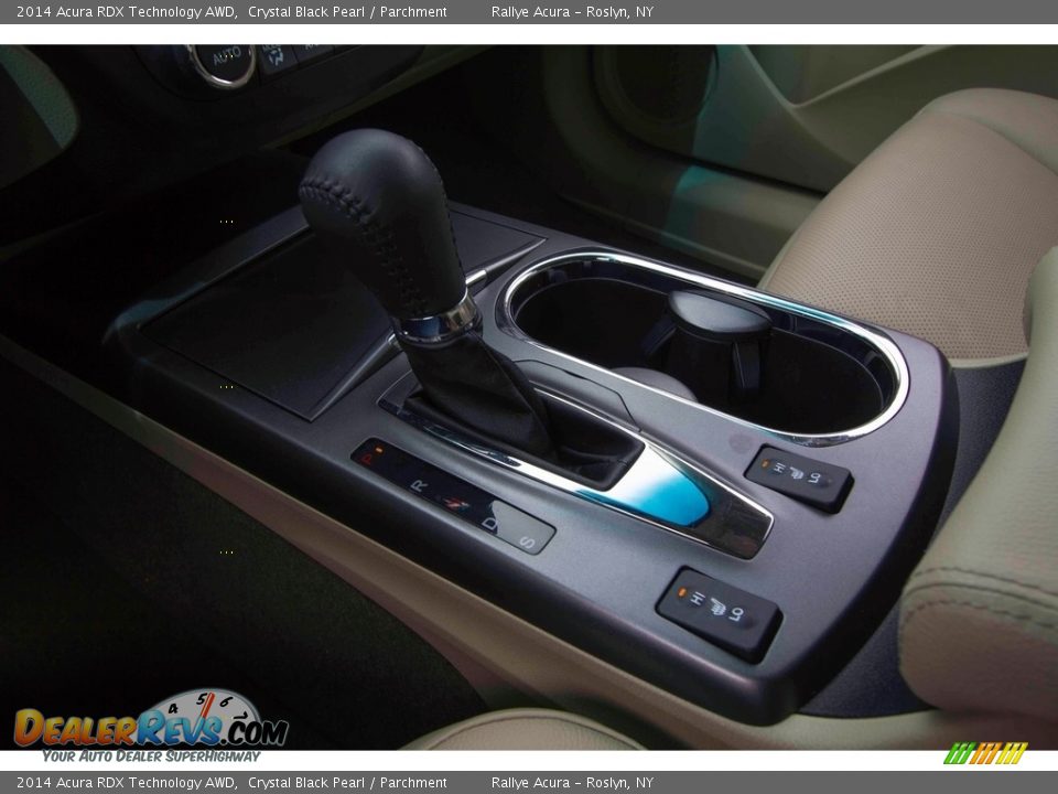 2014 Acura RDX Technology AWD Crystal Black Pearl / Parchment Photo #17