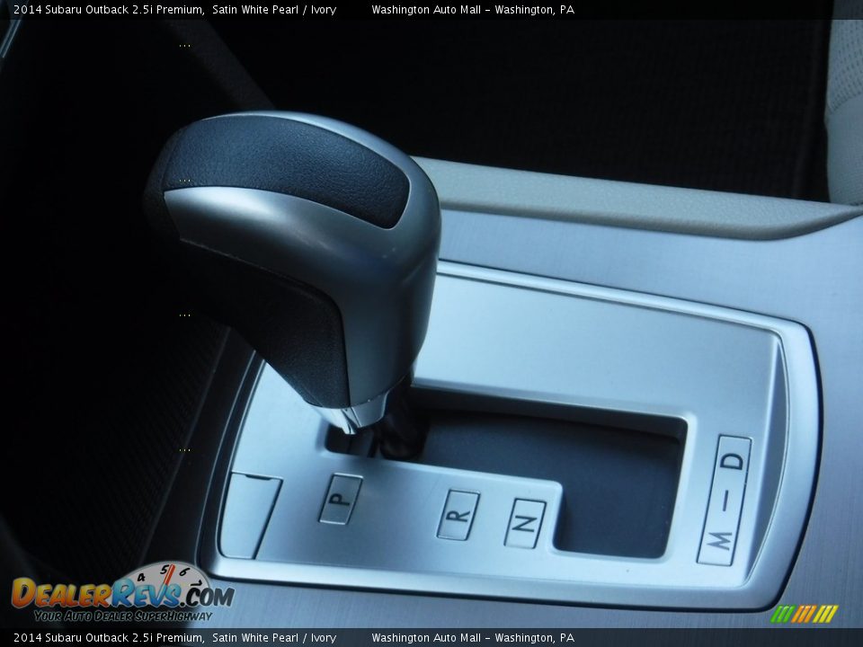 2014 Subaru Outback 2.5i Premium Satin White Pearl / Ivory Photo #16
