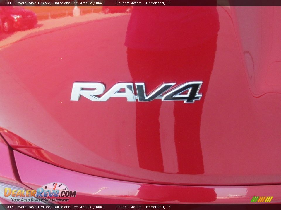 2016 Toyota RAV4 Limited Barcelona Red Metallic / Black Photo #13
