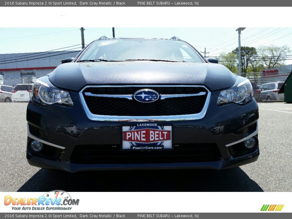 2016 Subaru Impreza 2.0i Sport Limited Dark Gray Metallic / Black Photo #2