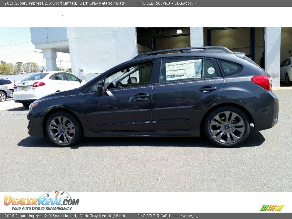 2016 Subaru Impreza 2.0i Sport Limited Dark Gray Metallic / Black Photo #3