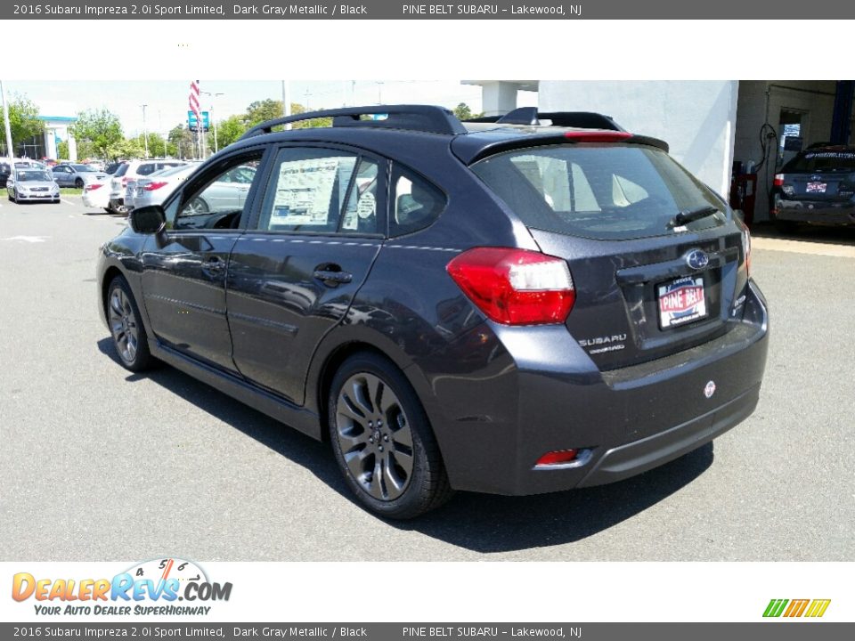 2016 Subaru Impreza 2.0i Sport Limited Dark Gray Metallic / Black Photo #4