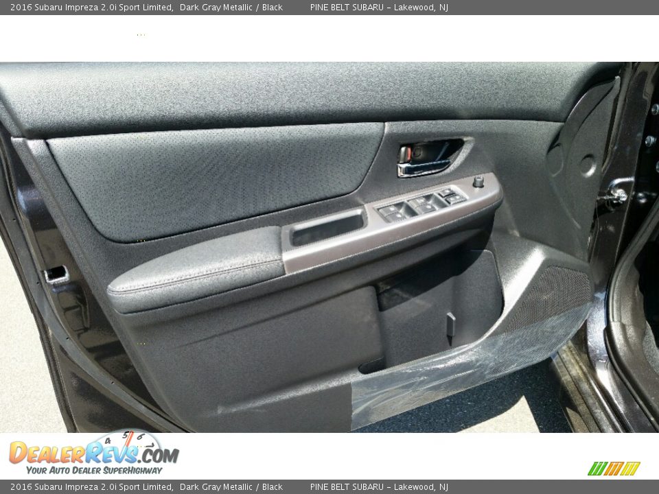 2016 Subaru Impreza 2.0i Sport Limited Dark Gray Metallic / Black Photo #8
