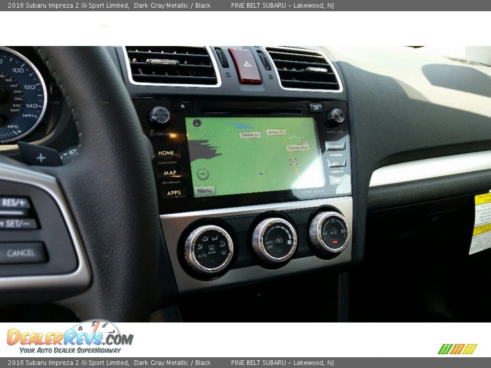 2016 Subaru Impreza 2.0i Sport Limited Dark Gray Metallic / Black Photo #10
