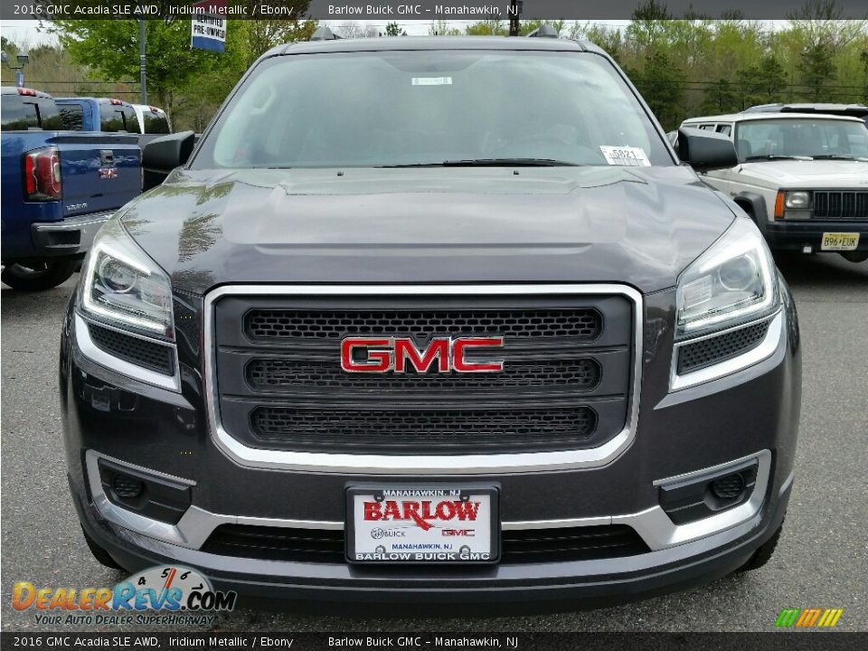 2016 GMC Acadia SLE AWD Iridium Metallic / Ebony Photo #2