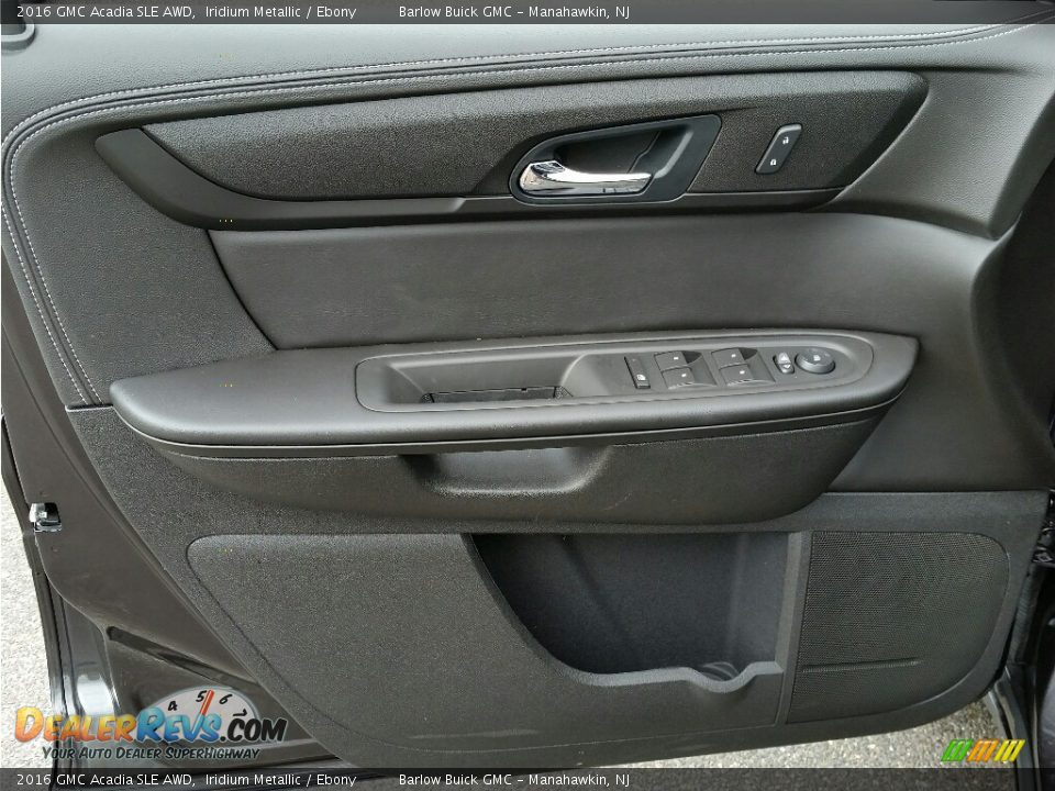 2016 GMC Acadia SLE AWD Iridium Metallic / Ebony Photo #6