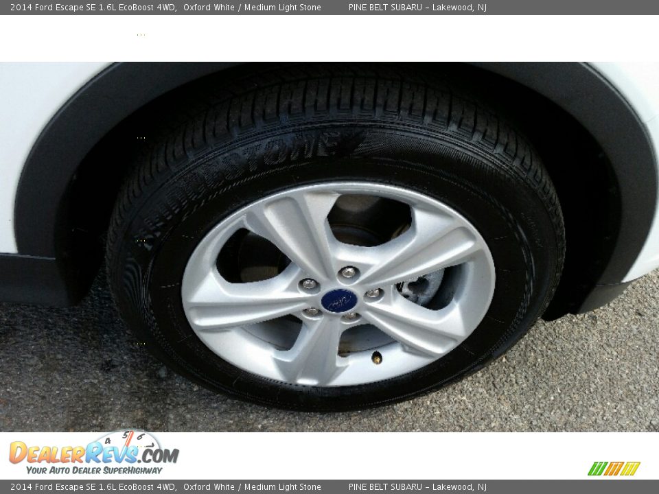 2014 Ford Escape SE 1.6L EcoBoost 4WD Oxford White / Medium Light Stone Photo #4
