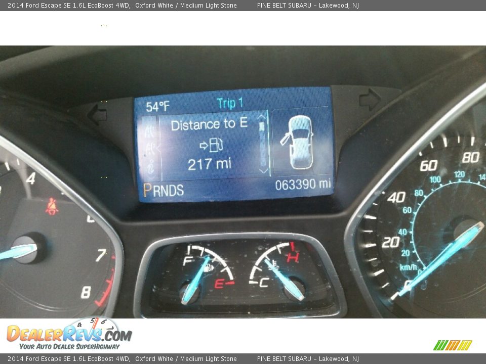 2014 Ford Escape SE 1.6L EcoBoost 4WD Oxford White / Medium Light Stone Photo #21