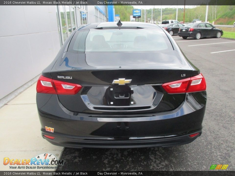 2016 Chevrolet Malibu LS Mosaic Black Metallic / Jet Black Photo #5