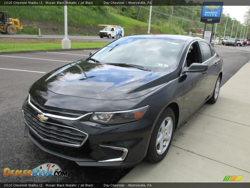 2016 Chevrolet Malibu LS Mosaic Black Metallic / Jet Black Photo #7