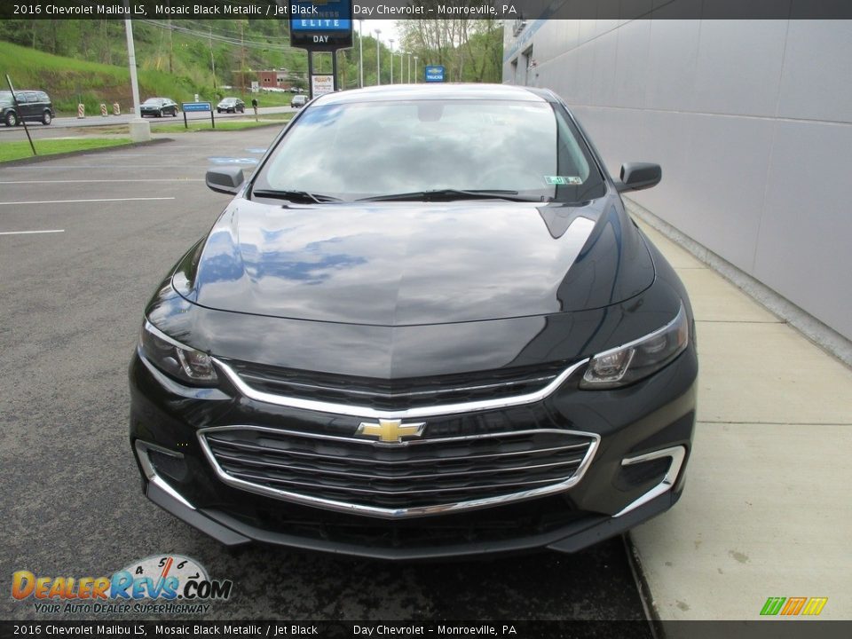 2016 Chevrolet Malibu LS Mosaic Black Metallic / Jet Black Photo #8