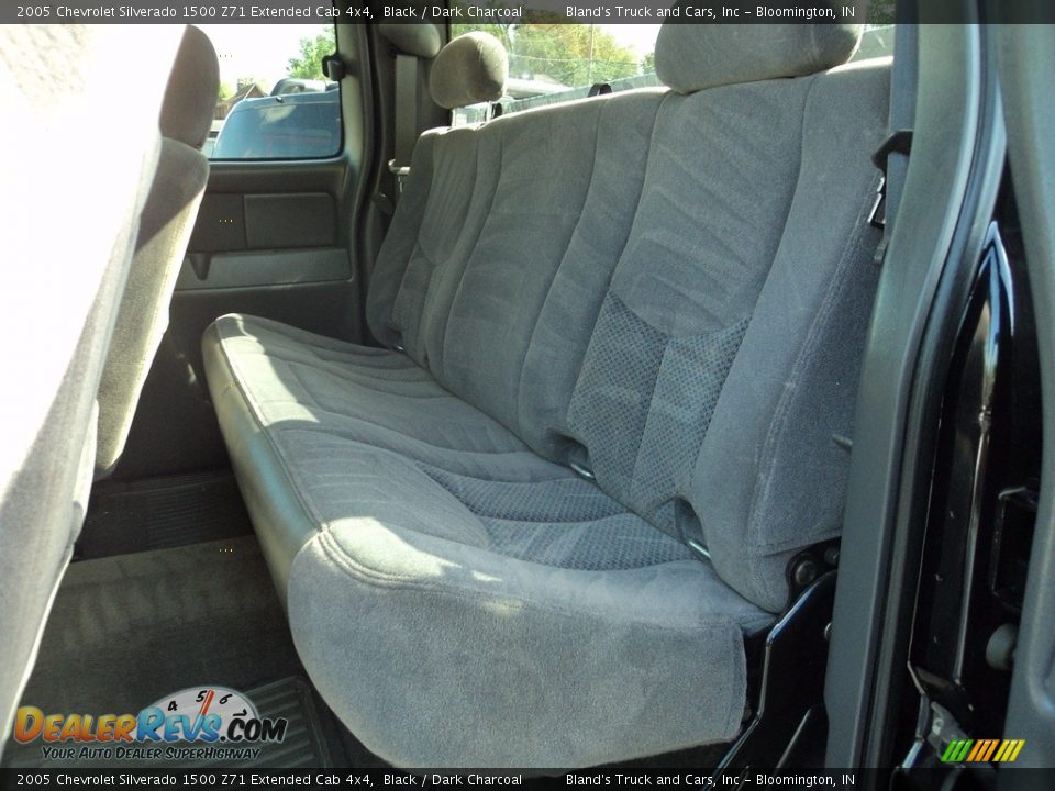 2005 Chevrolet Silverado 1500 Z71 Extended Cab 4x4 Black / Dark Charcoal Photo #7