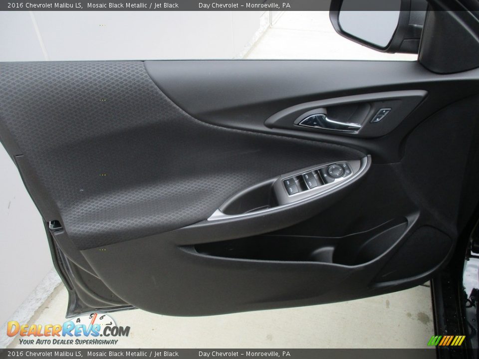 2016 Chevrolet Malibu LS Mosaic Black Metallic / Jet Black Photo #10