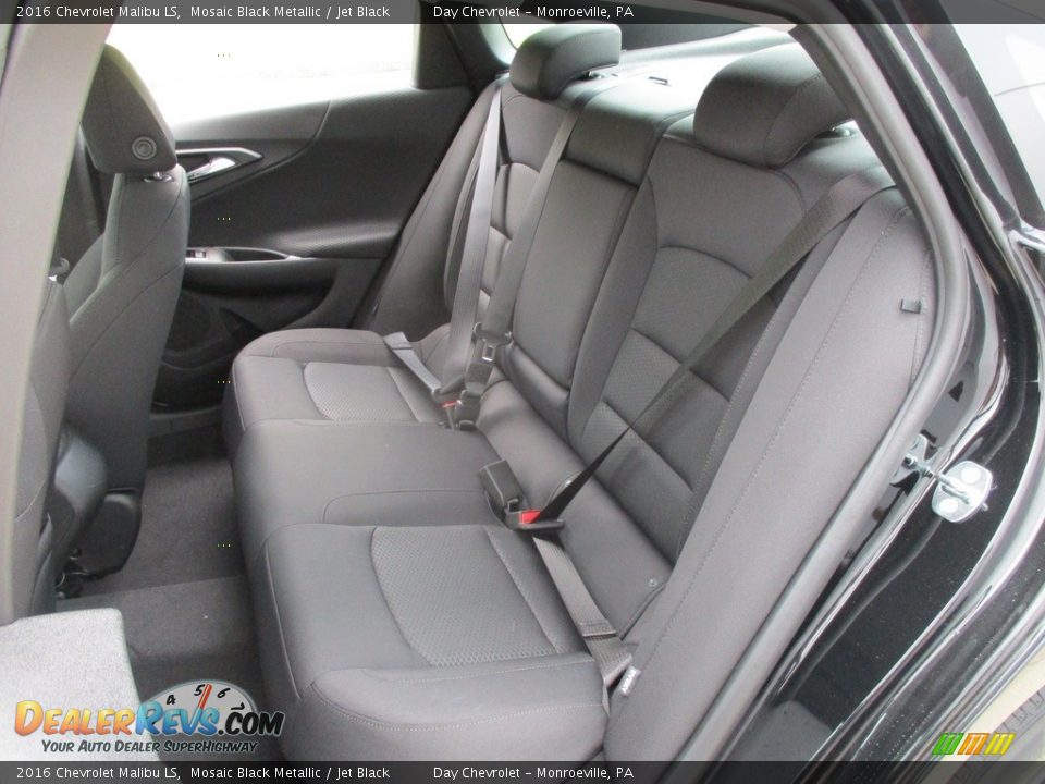 2016 Chevrolet Malibu LS Mosaic Black Metallic / Jet Black Photo #12