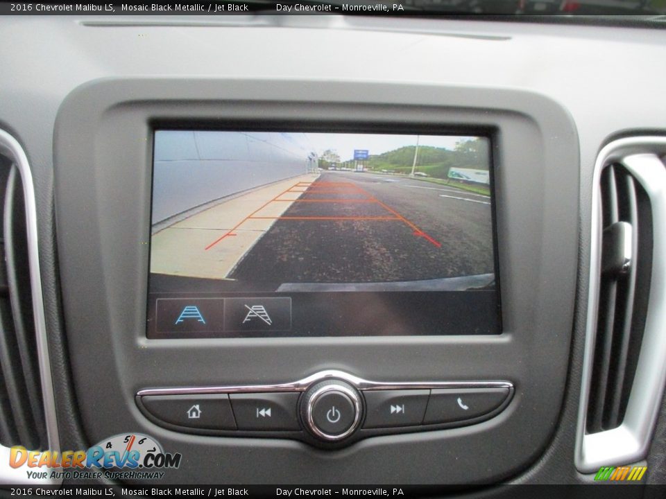 2016 Chevrolet Malibu LS Mosaic Black Metallic / Jet Black Photo #16