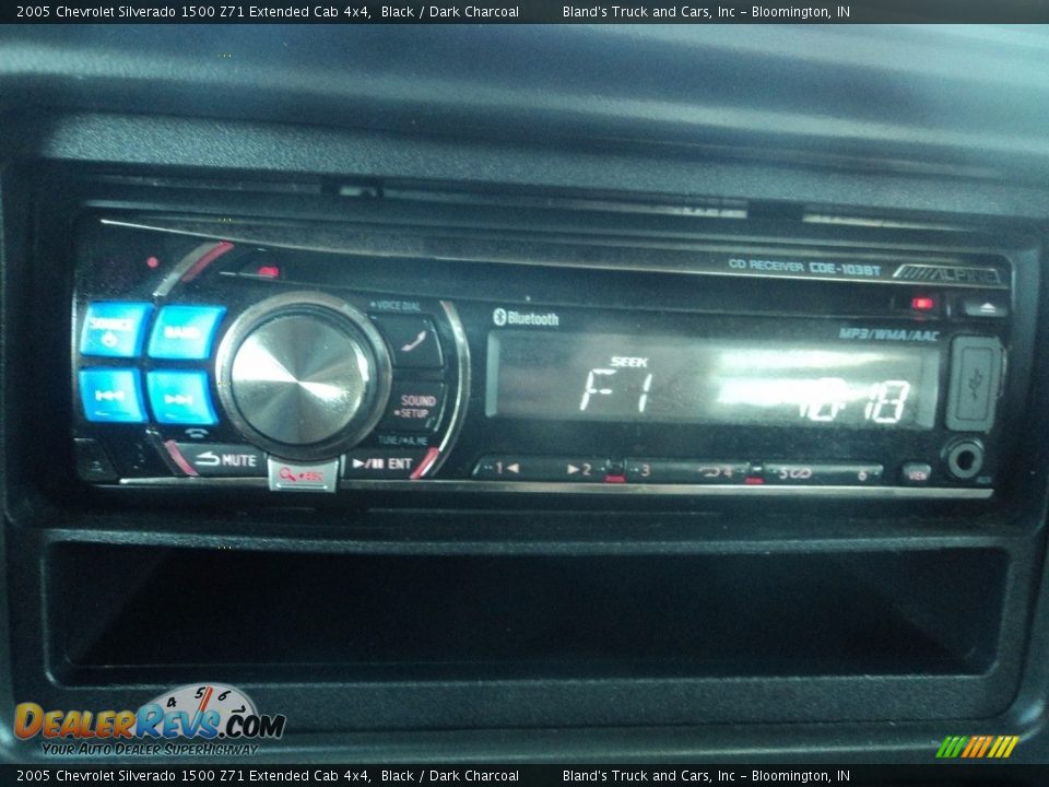 2005 Chevrolet Silverado 1500 Z71 Extended Cab 4x4 Black / Dark Charcoal Photo #19