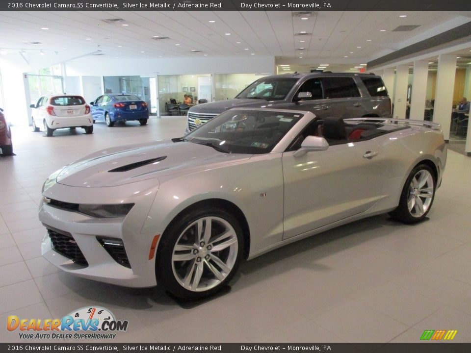 Silver Ice Metallic 2016 Chevrolet Camaro SS Convertible Photo #3