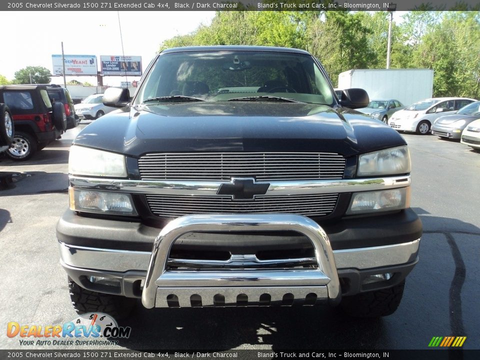 2005 Chevrolet Silverado 1500 Z71 Extended Cab 4x4 Black / Dark Charcoal Photo #24
