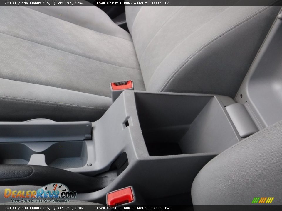 2010 Hyundai Elantra GLS Quicksilver / Gray Photo #17