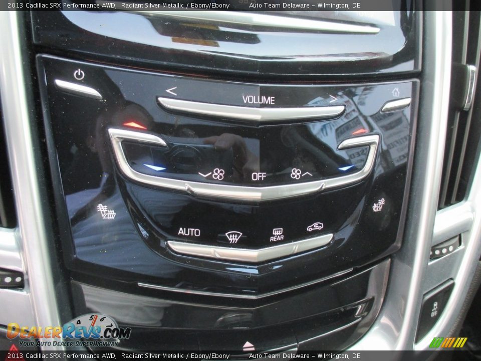 2013 Cadillac SRX Performance AWD Radiant Silver Metallic / Ebony/Ebony Photo #28