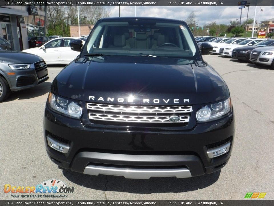 2014 Land Rover Range Rover Sport HSE Barolo Black Metallic / Espresso/Almond/Almond Photo #6