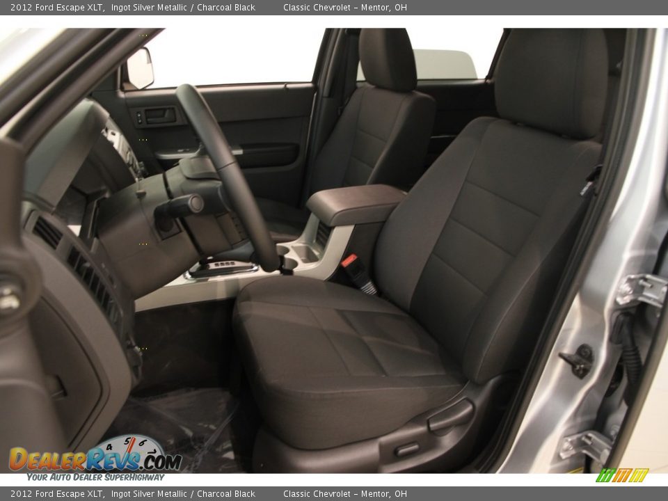 2012 Ford Escape XLT Ingot Silver Metallic / Charcoal Black Photo #5