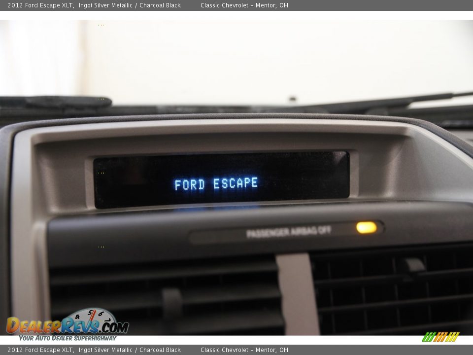 2012 Ford Escape XLT Ingot Silver Metallic / Charcoal Black Photo #9