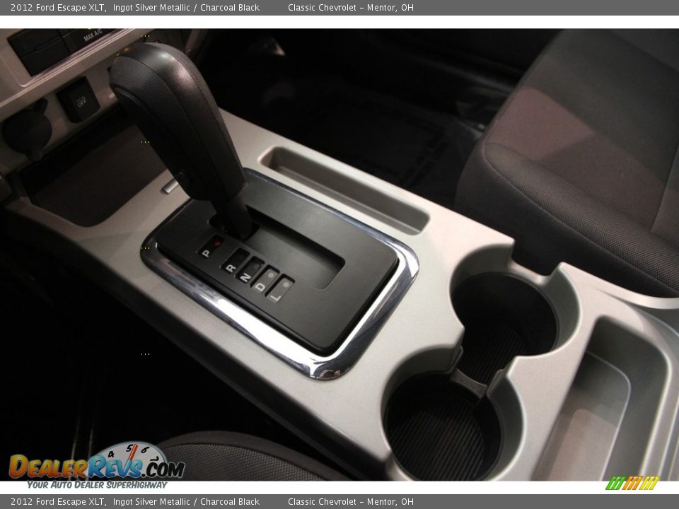 2012 Ford Escape XLT Ingot Silver Metallic / Charcoal Black Photo #12