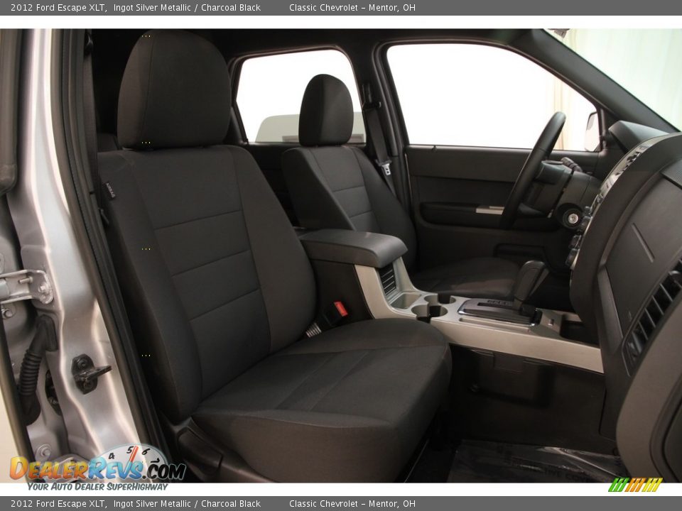 2012 Ford Escape XLT Ingot Silver Metallic / Charcoal Black Photo #13