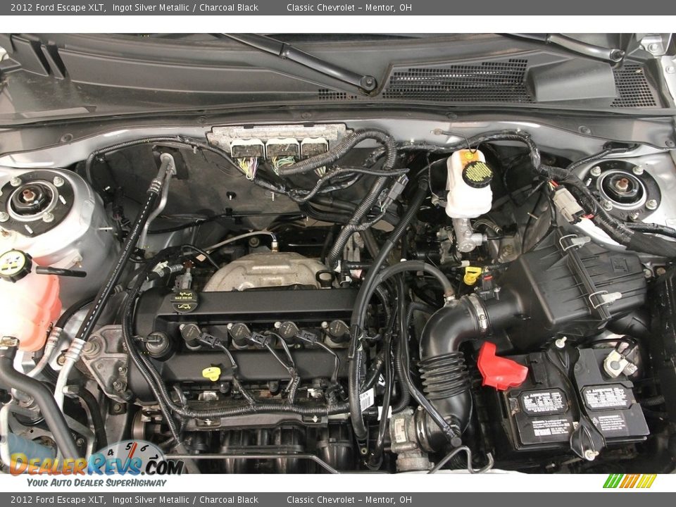 2012 Ford Escape XLT Ingot Silver Metallic / Charcoal Black Photo #16
