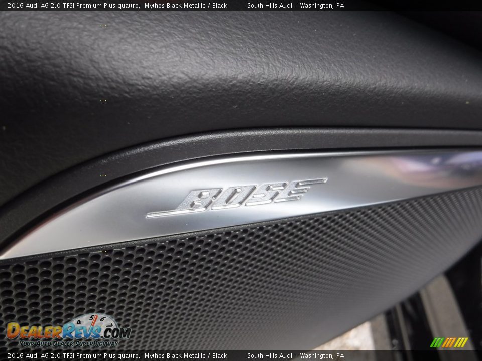 2016 Audi A6 2.0 TFSI Premium Plus quattro Mythos Black Metallic / Black Photo #21