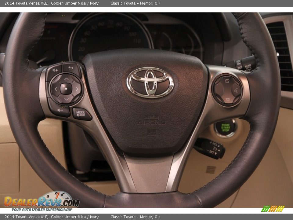 2014 Toyota Venza XLE Golden Umber Mica / Ivory Photo #6