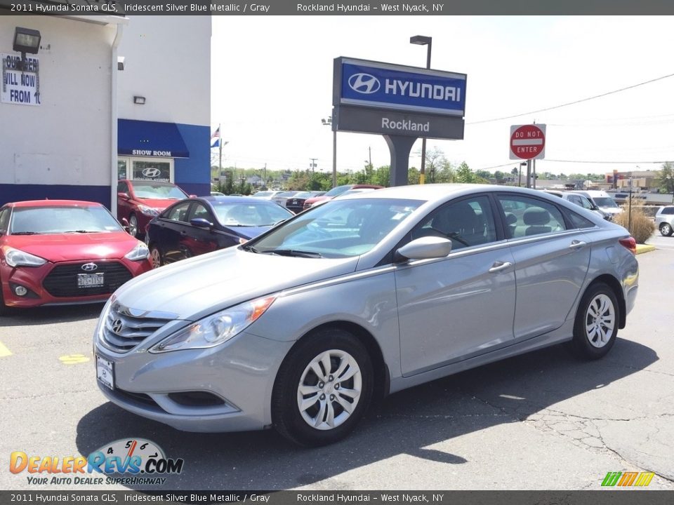 2011 Hyundai Sonata GLS Iridescent Silver Blue Metallic / Gray Photo #1
