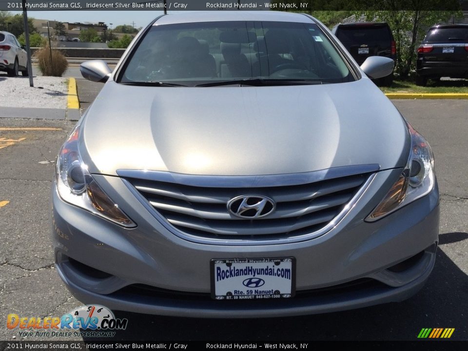 2011 Hyundai Sonata GLS Iridescent Silver Blue Metallic / Gray Photo #2