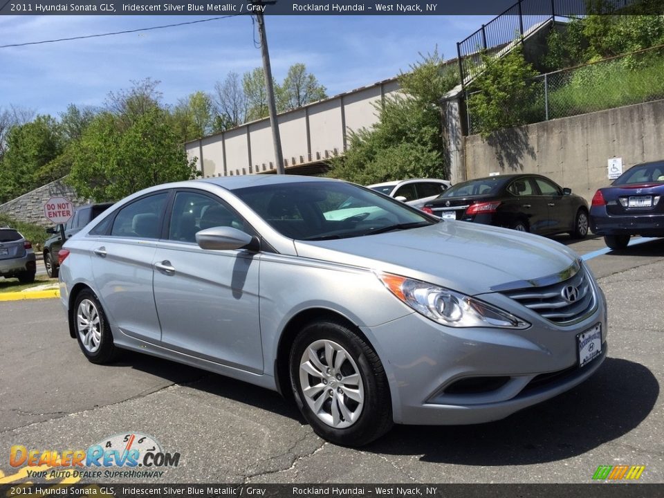 2011 Hyundai Sonata GLS Iridescent Silver Blue Metallic / Gray Photo #3