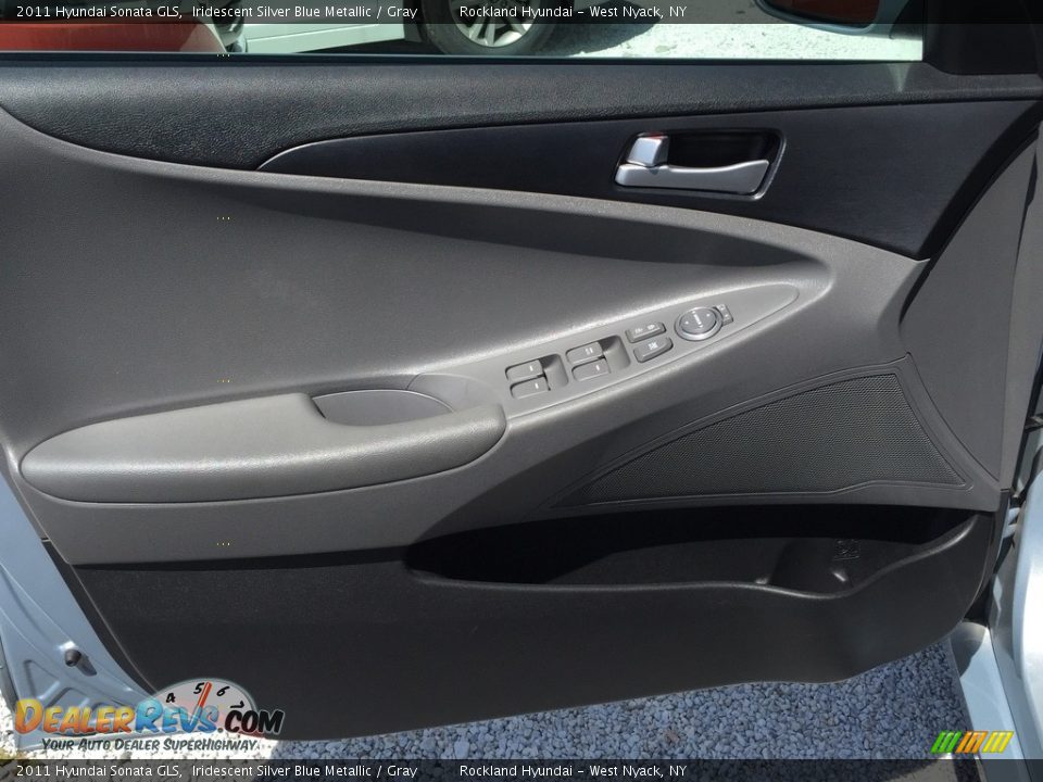 2011 Hyundai Sonata GLS Iridescent Silver Blue Metallic / Gray Photo #7