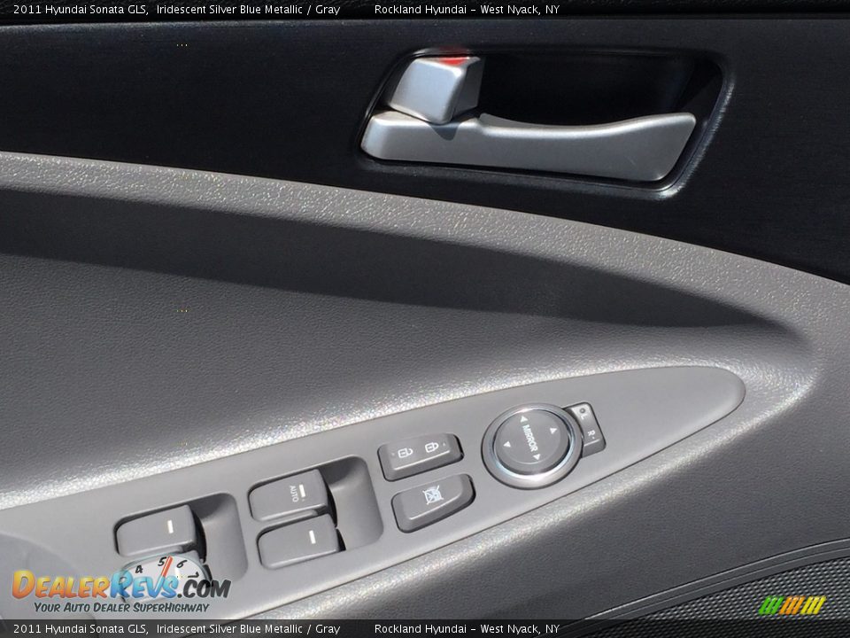 2011 Hyundai Sonata GLS Iridescent Silver Blue Metallic / Gray Photo #8