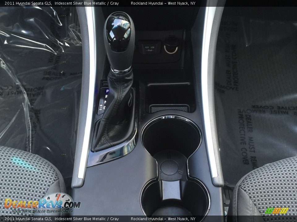 2011 Hyundai Sonata GLS Iridescent Silver Blue Metallic / Gray Photo #15
