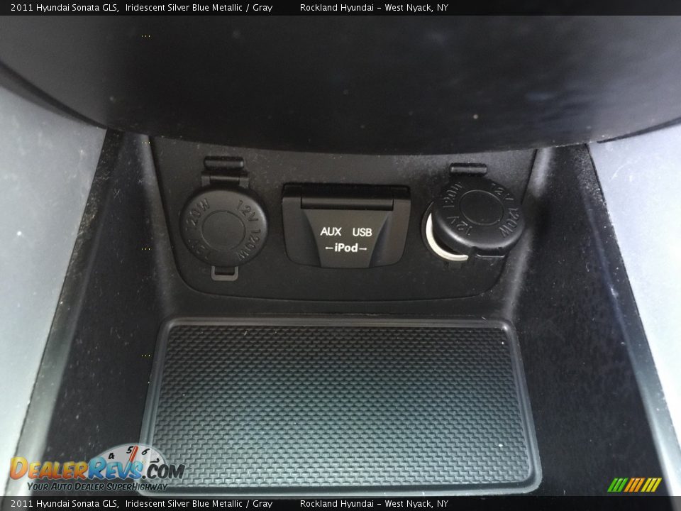 2011 Hyundai Sonata GLS Iridescent Silver Blue Metallic / Gray Photo #20