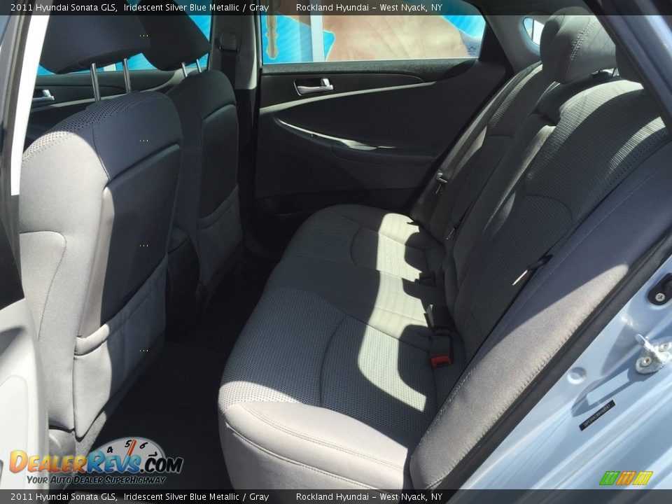 2011 Hyundai Sonata GLS Iridescent Silver Blue Metallic / Gray Photo #21